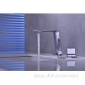 Single Lever Chrome Finished Basin Mixer taps